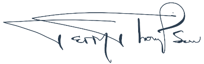 Terry Thompson signature